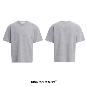 Mens-Oversized-Graphic-Tee---Diamond-Star-Print-Short-Sleeve-Shirt-Gray-T-shirt
