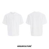 Mens-Oversized-Graphic-Tee---Diamond-Star-Print-Short-Sleeve-Shirt-White-T-shirt