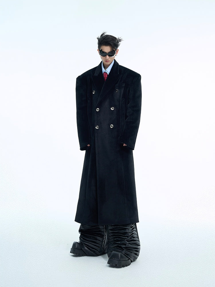Metal-Button-Wool-Coat---Thick-Velvet-Oversized-Winter-Jacket-Black-Shirt