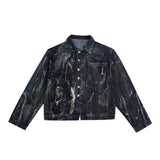 Metal-Studded-Distressed-Denim-Jacket-Set-with-Flared-Jeans-Blue-Top