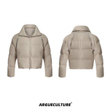 Metal-Zip-Puffer-Jacket---Short-Heavyweight-Streetwear-Coat-Jacket