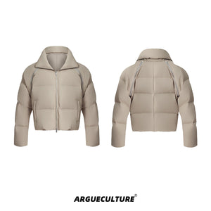 Metal-Zip-Puffer-Jacket---Short-Heavyweight-Streetwear-Coat-Jacket