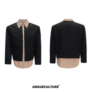 Faux Two-Piece Striped Shirt - product image 5