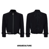 Spine Embroidered Cropped Jacket - product image 5