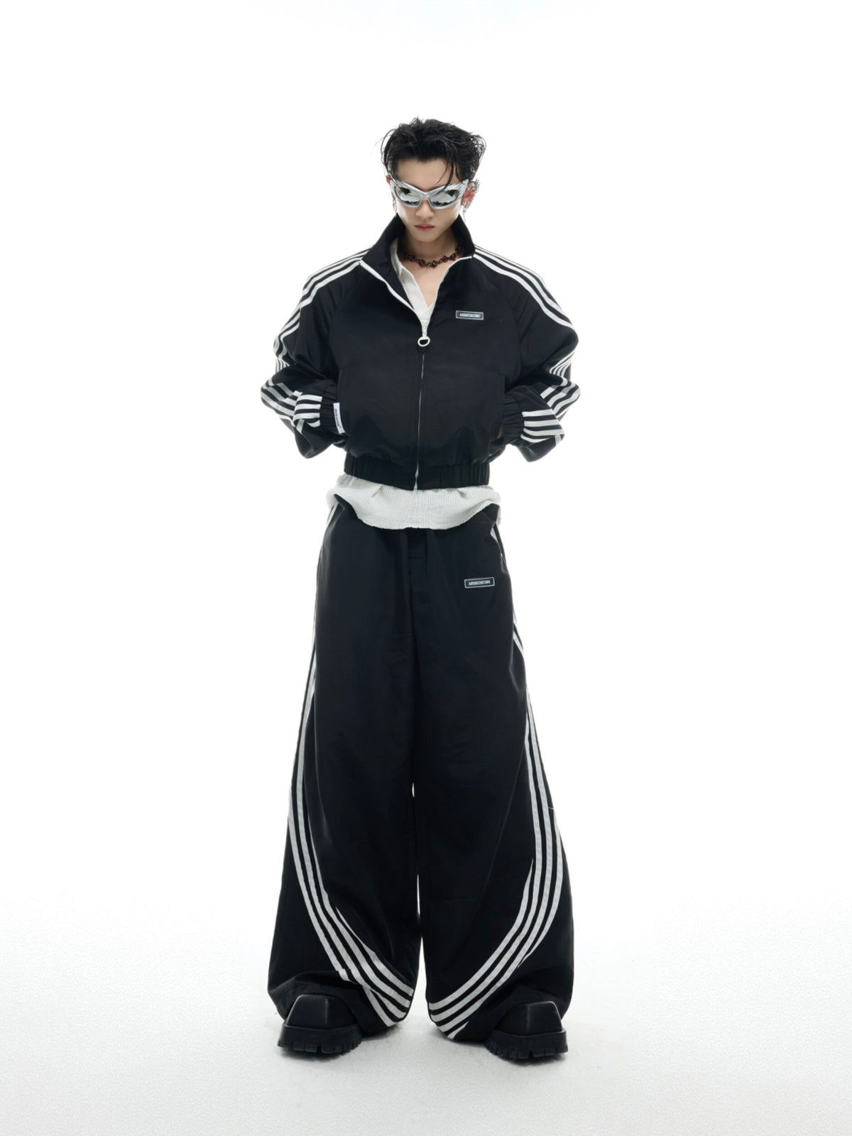 Retro Stand-Collar Trackwear - product image 3