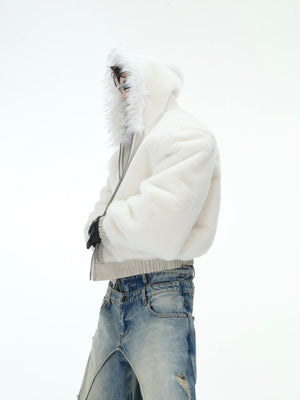 Reversible Hooded PU Padded Jacket - product image 3
