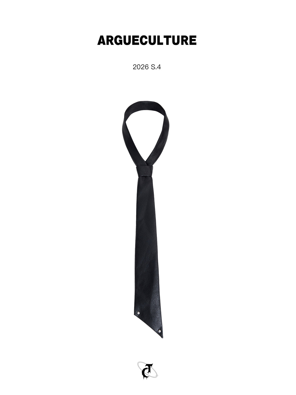Asymmetric Crackle Arrow Tie - product image 2