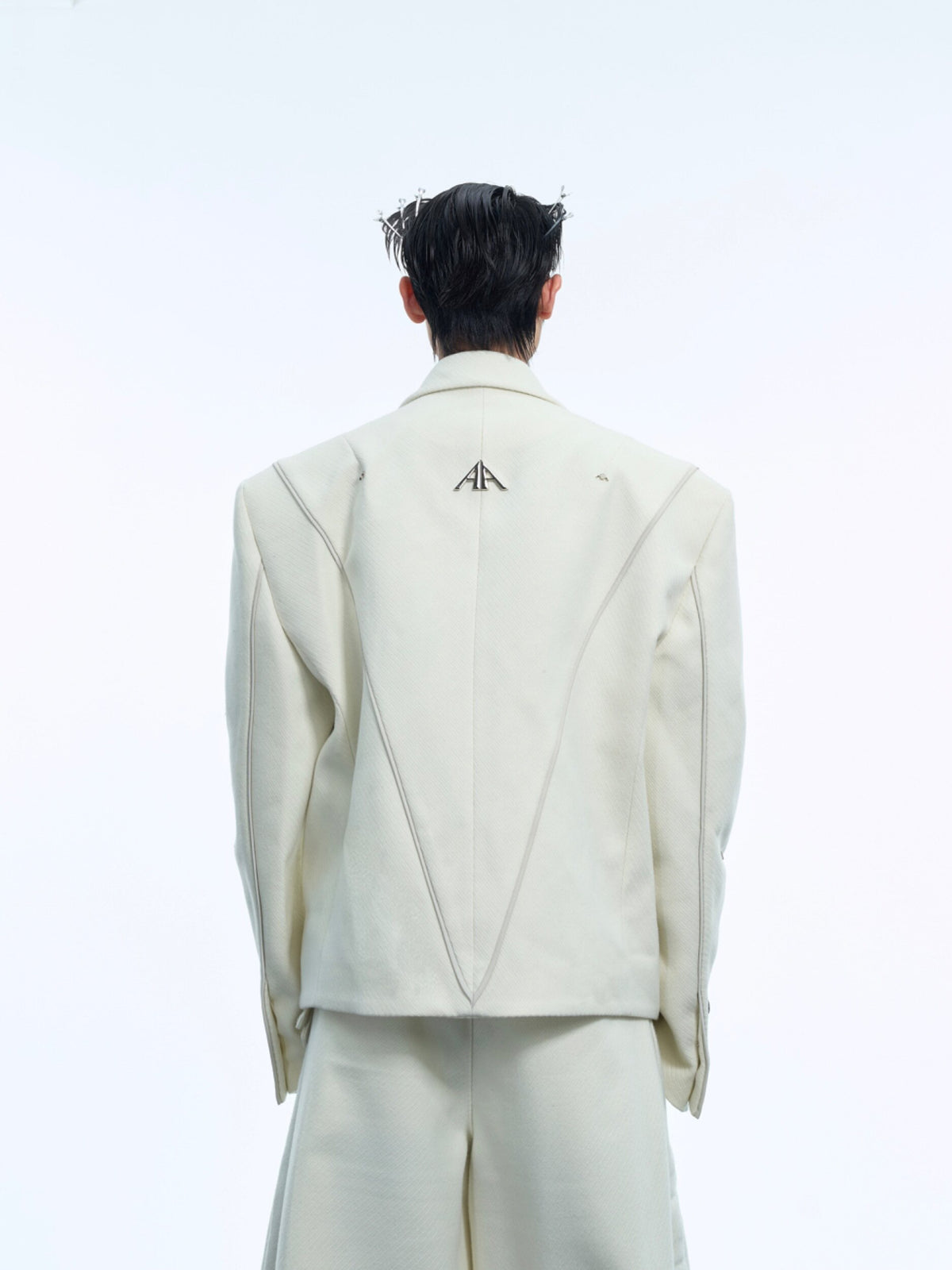 Deconstructed Oversized Suit Jacket - product image 3
