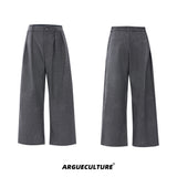 Contrast Lapel Cotton Jacket and Pants Set - product image 5