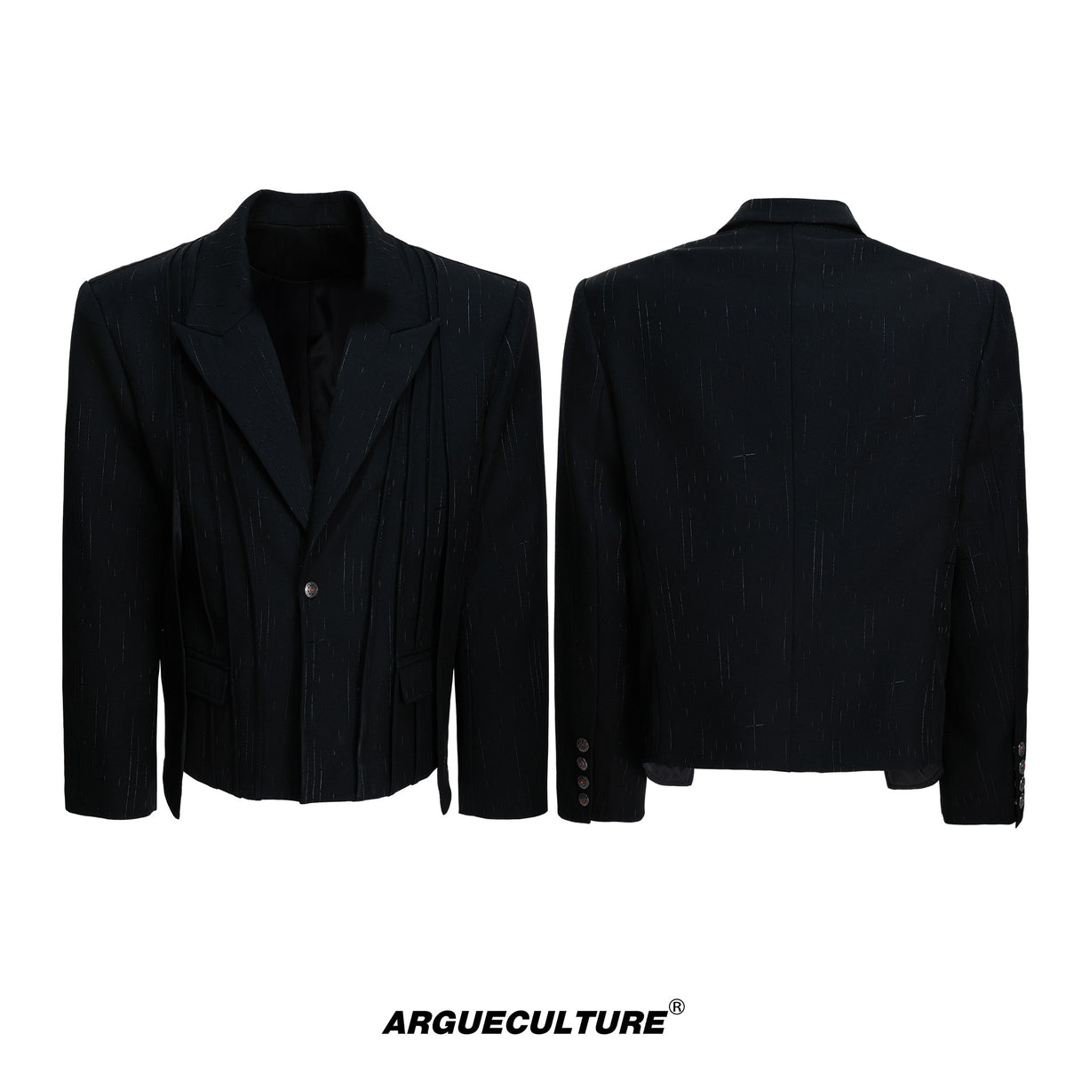 Black Deconstructed Suit Set - product image 5