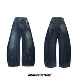 Vintage Deconstructed Wide-Leg Jeans - product image 5