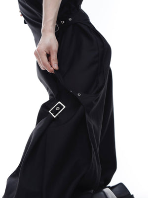 Adjustable Strap Wide-Leg Trousers - product image 2
