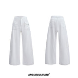 Contrast-Stitch Cargo Jeans - product image 5