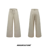Metal Double-Zip Straight-Leg Trousers - product image 5