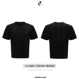 Spine Embroidered Fitted T-Shirt - product image 5
