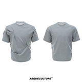 Pleated Boxy Cotton T-Shirt - product image 5