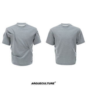 Pleated Boxy Cotton T-Shirt - product image 5