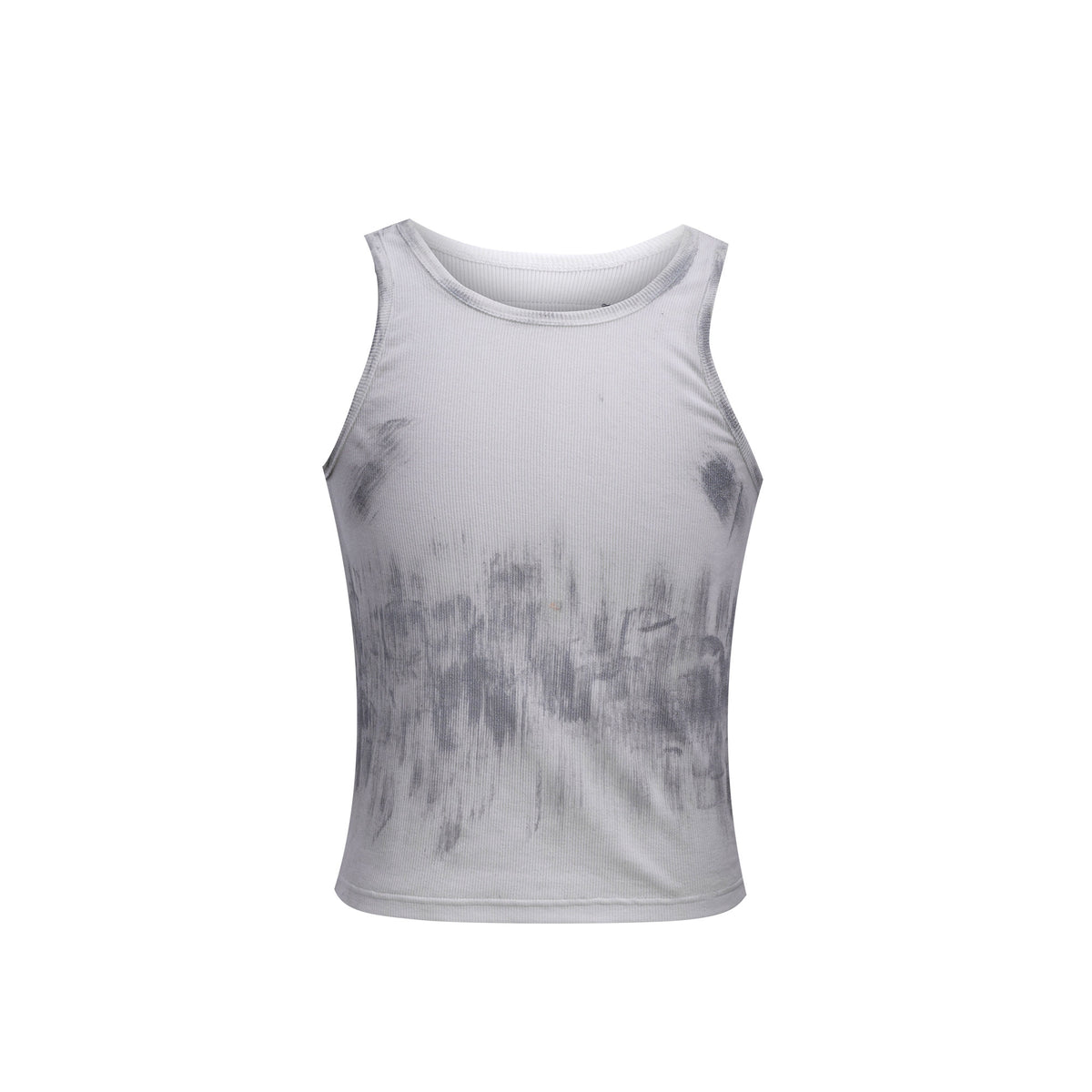 Distressed Ribbed Tank Vest - product image 5