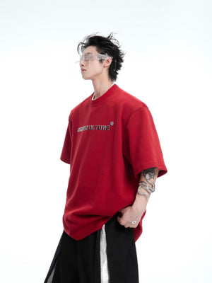 Embroidered Spine Graphic Cotton T-Shirt - product image 2