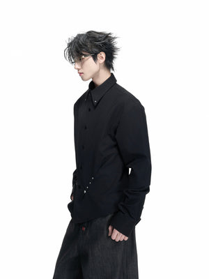 Rivet Waist-Cinched Shirt - product image 4