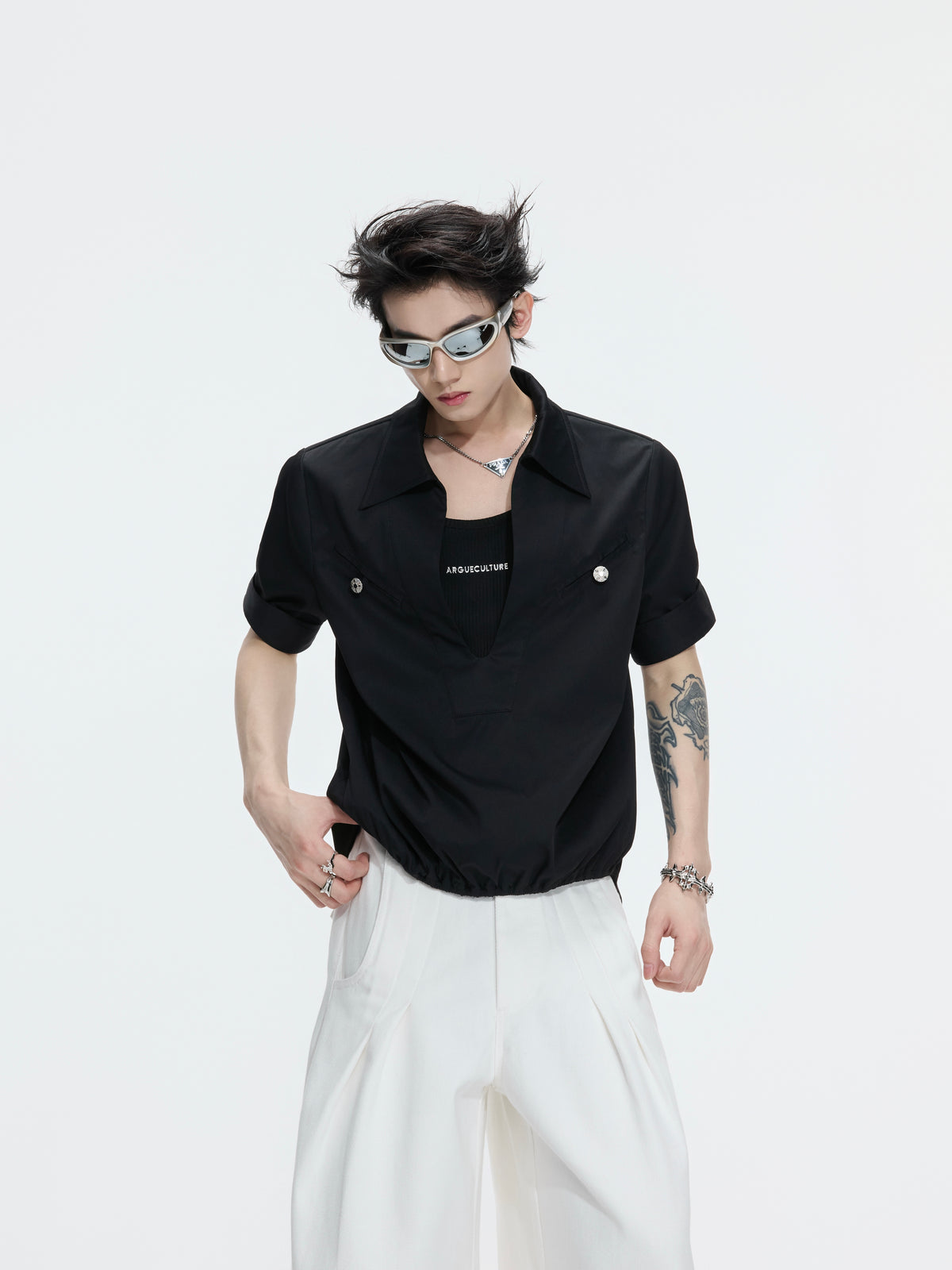 Mock-Layered Utility Shirt - product image 3
