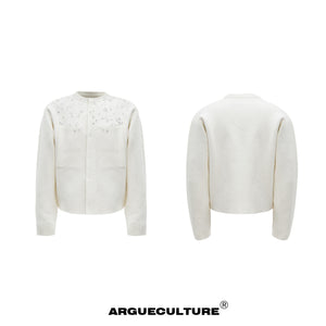 Snowflake Rhinestone Cardigan Sweater - product image 5