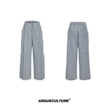 Deconstructed Wide-Leg Drawstring Pants - product image 5