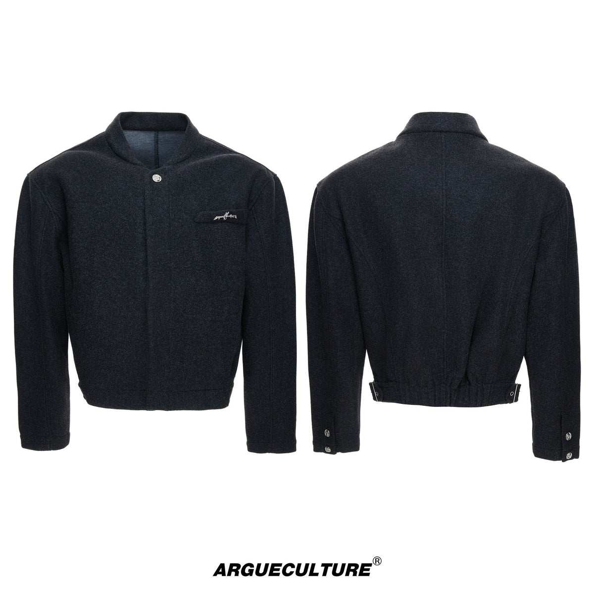 Cotton-Wool Cropped Jacket - product image 5