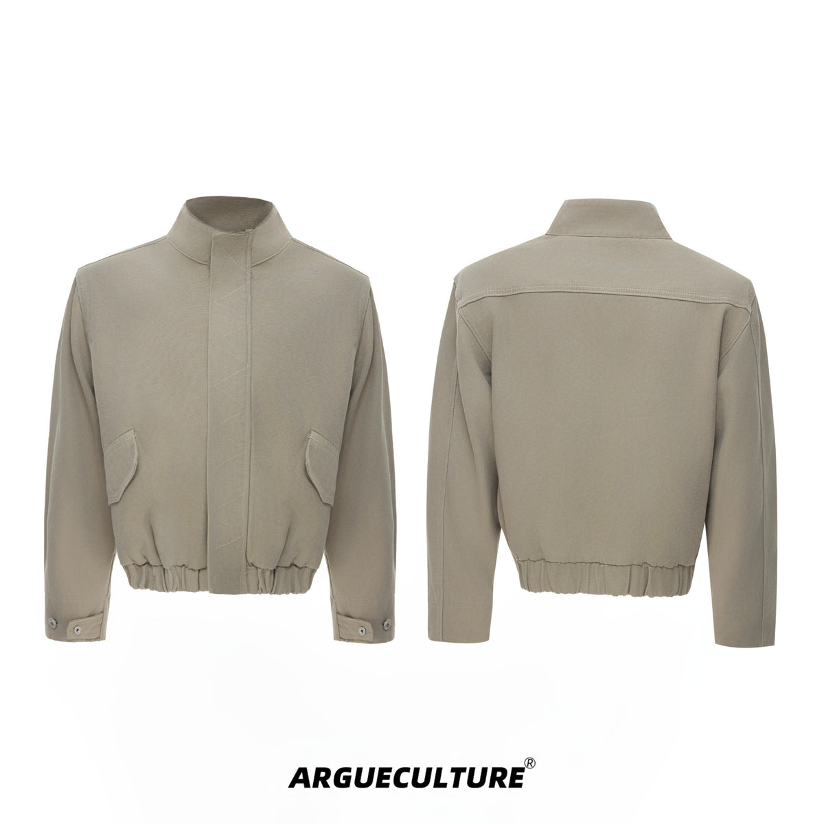 Washed Canvas Harrington Jacket - product image 5