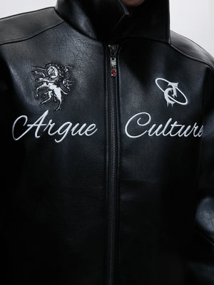 Horse Badge Moto Jacket - product image 3