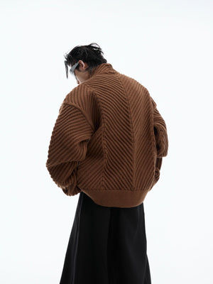 Oversized V-Neck Knit Cardigan - product image 3