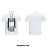Embroidered Stand-Collar Polo Tee - product image 5