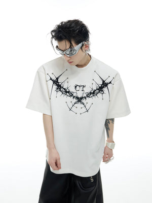 Metal Rivet Embroidery Relaxed T-Shirt - product image 3