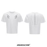 Snake Spine Studded Boxy T-Shirt - product image 5