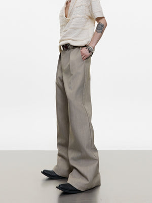 Micro-Flare Wool-Blend Trousers - product image 1