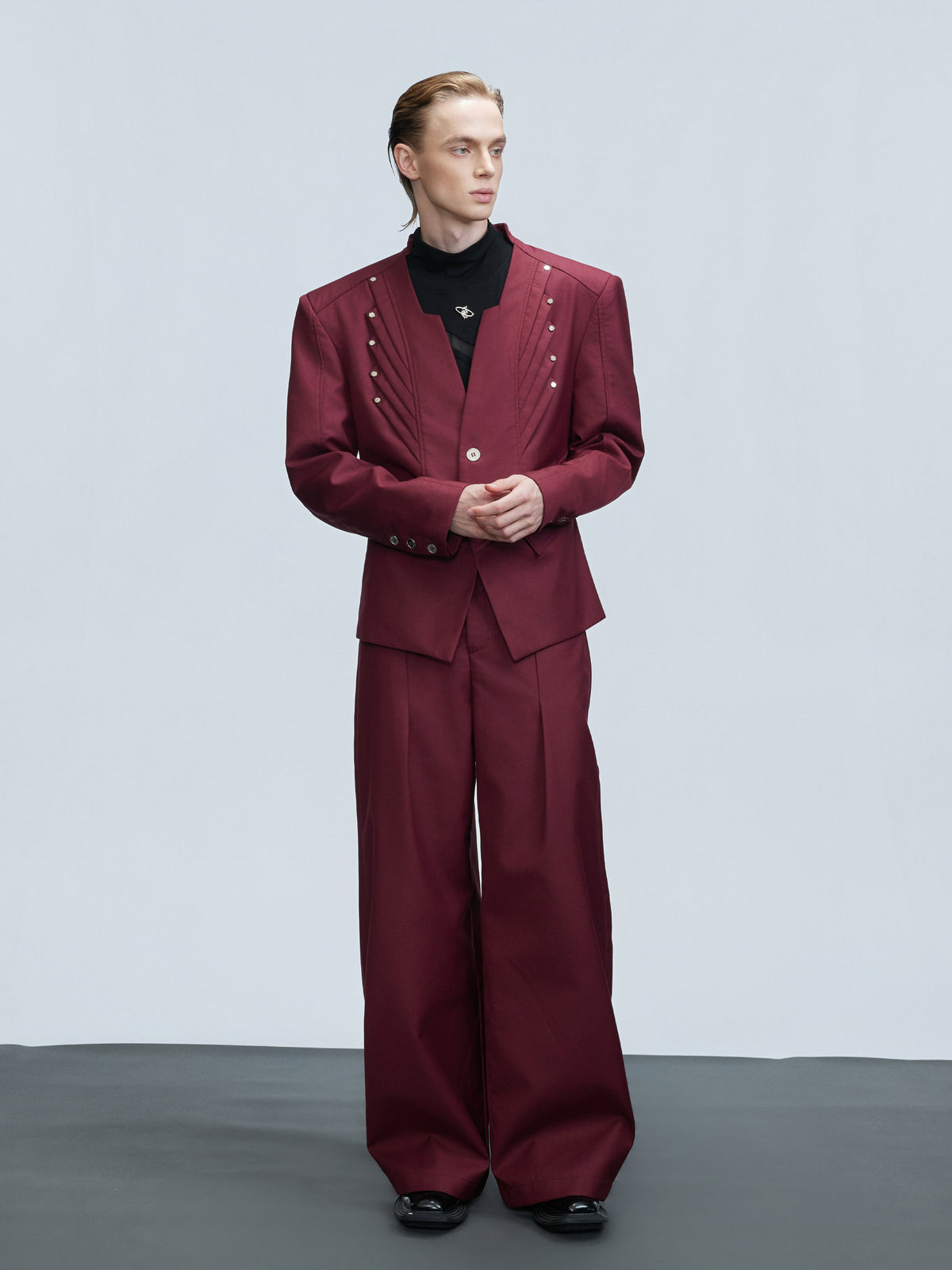 Deconstructed Cotton-Wool Suit Set - product image 3