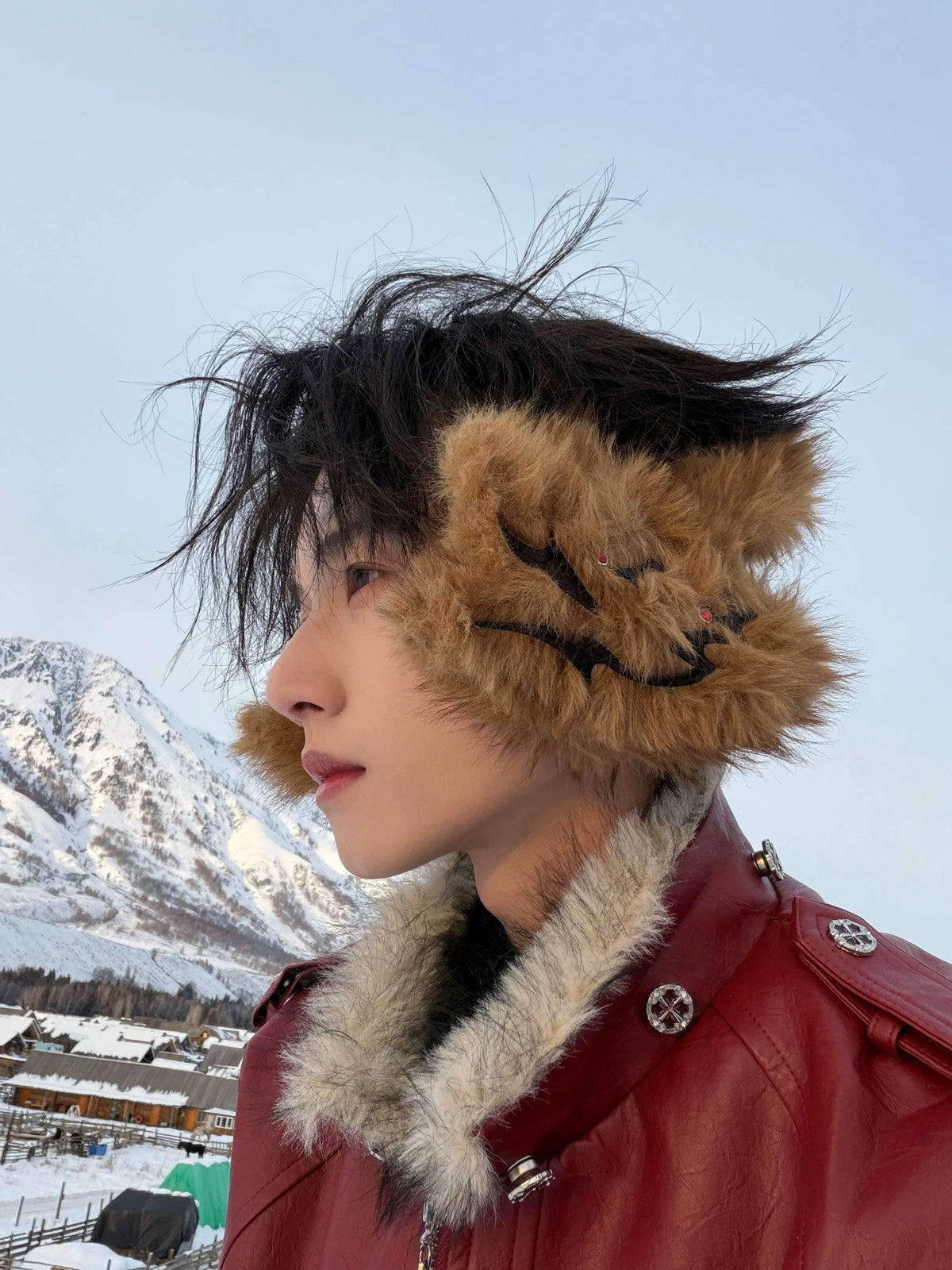 Faux Fur Thorn-Splice Earmuffs - product image 3