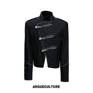 Stand-Collar Asymmetric Zip Jacket - product image 5