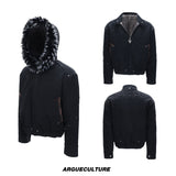 Cropped Faux Leather Zip Jacket - product image 5