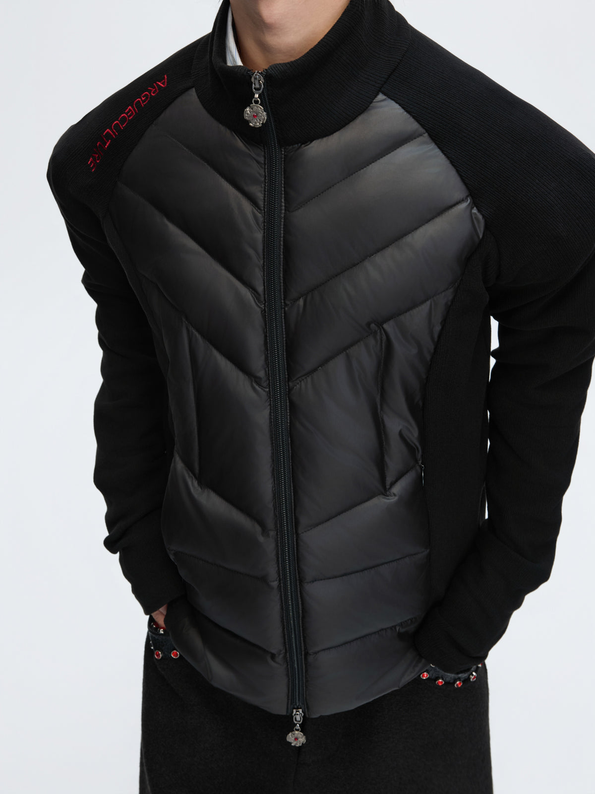 Cotton Down Jacket with Stand Collar - product image 4