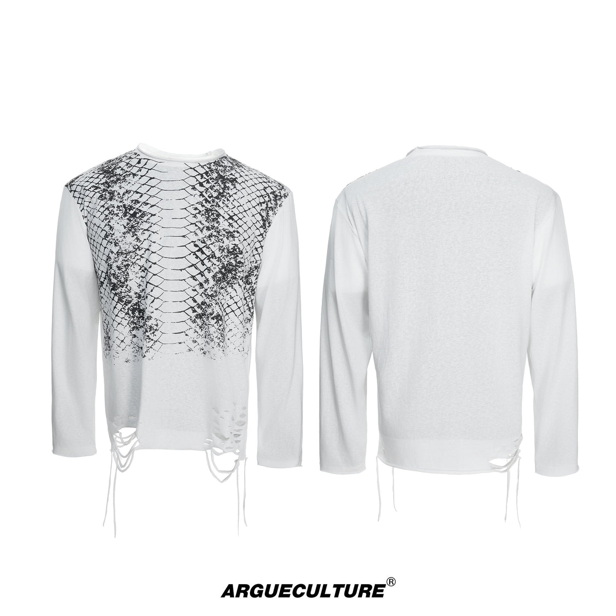 Gradient Python-Print Long-Sleeve Tee - product image 5
