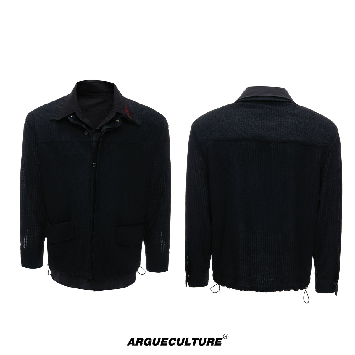 Layered Panel Button Shirt - product image 5