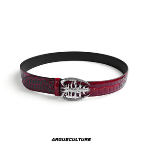 Metal Spine Buckle Cowhide Belt - product image 5