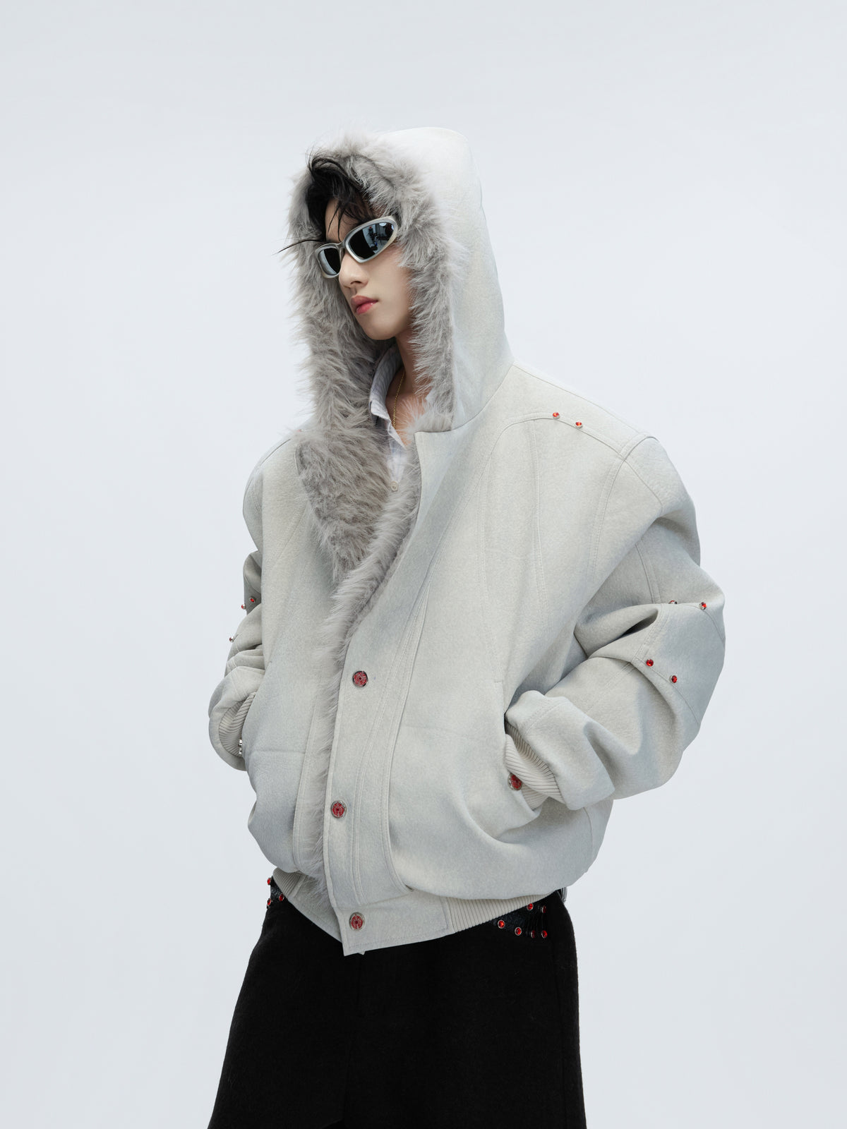 Relaxed Hooded Padded Jacket - product image 2