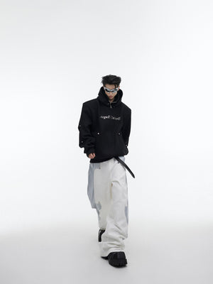 Deconstructed High-Neck Sequin Hoodie - product image 2