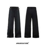Pleated Stripe Wide-Leg Trousers - product image 5
