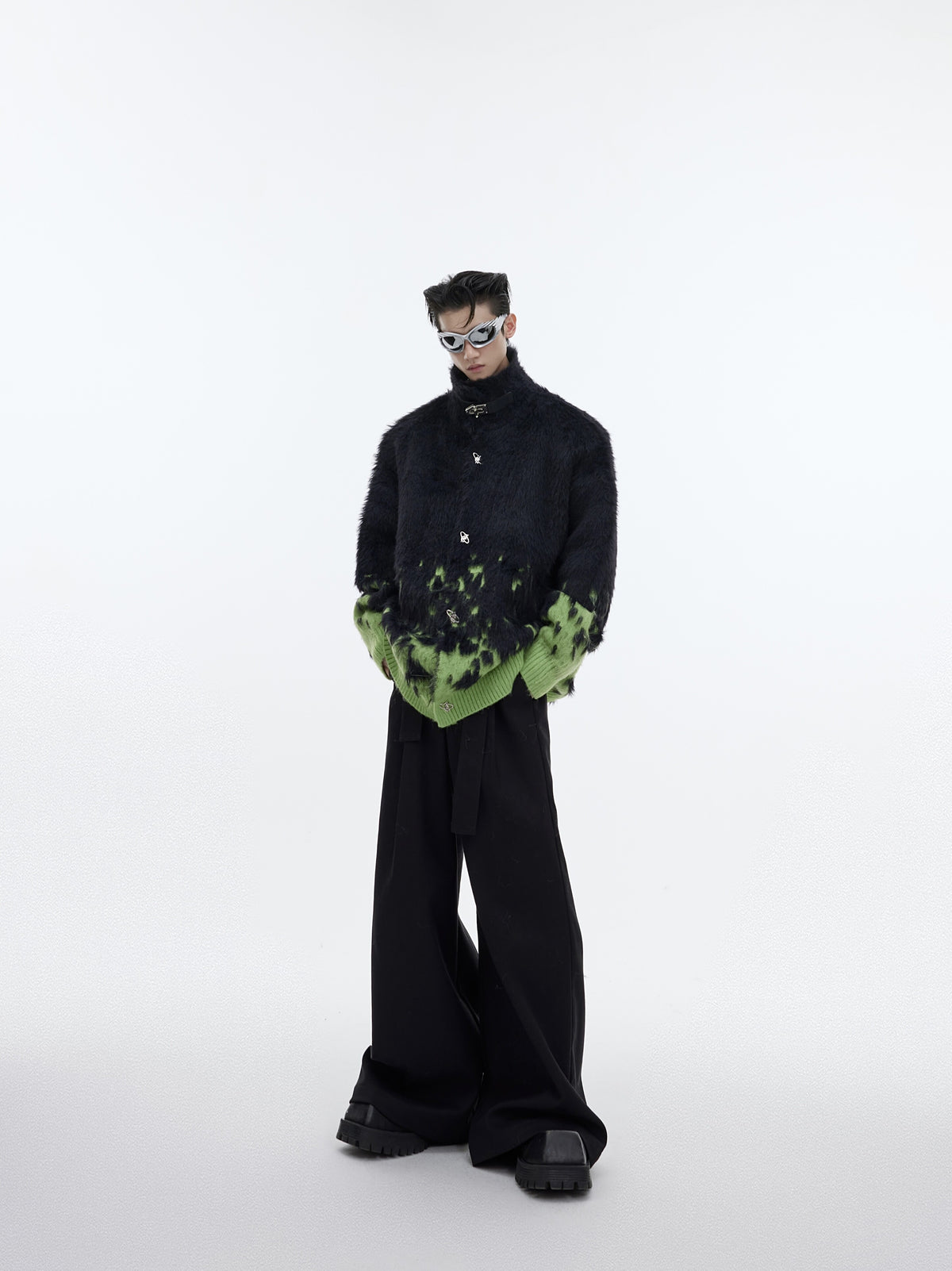 Gradient Knit Sweater Jacket - product image 5