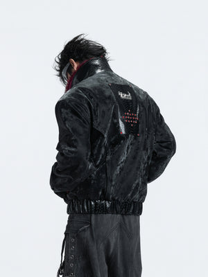Reversible Leather Fur-Collar Jacket - product image 3
