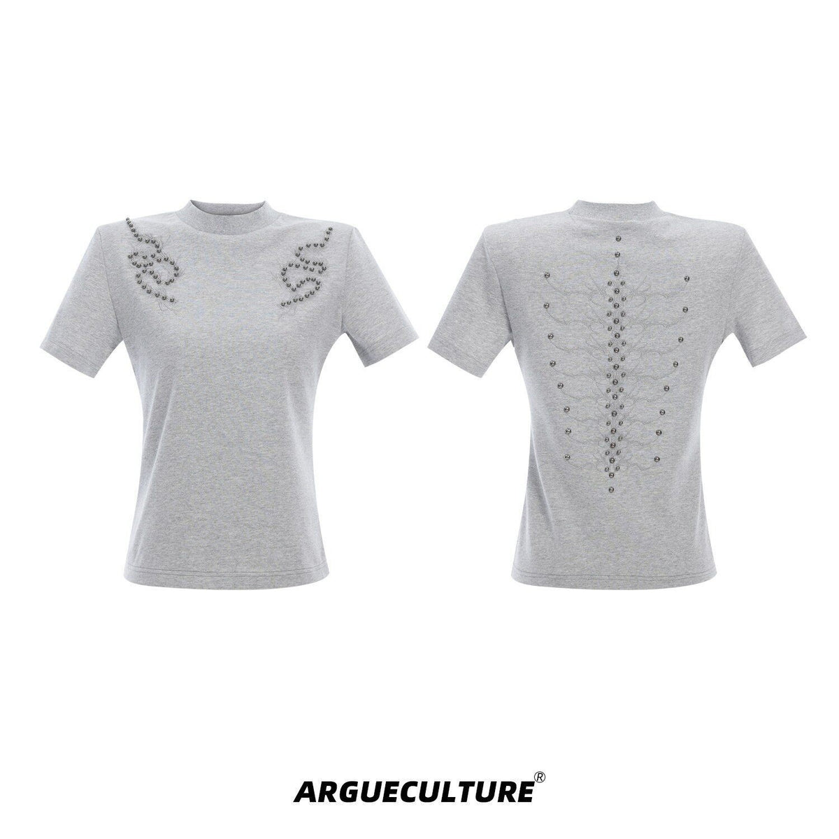 Rivet Spine Slim T-Shirt - product image 5