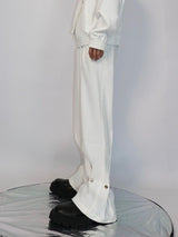 Relaxed Cotton-Modal Straight-Leg Trousers - product image 5